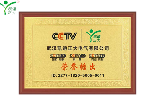 凱迪正大登上CCTV央視廣告，全力打造品牌新高度